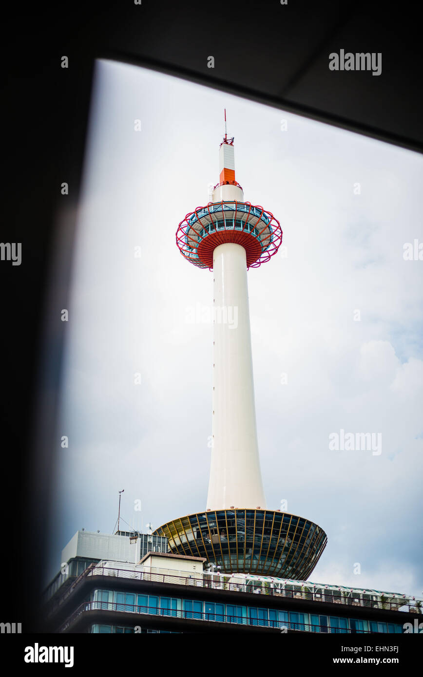 Kyoto-Tower, Japon. Stockfoto