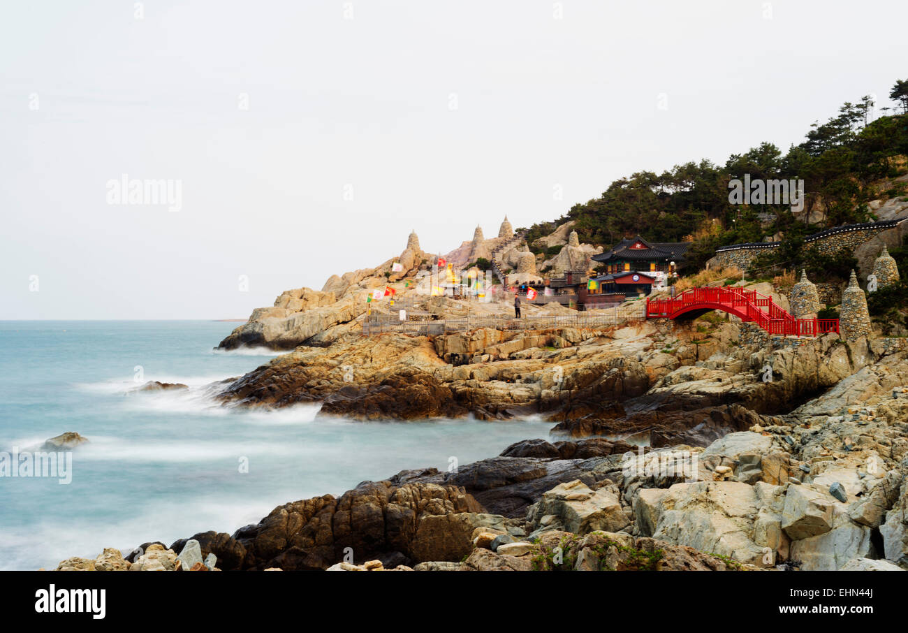 Asien, Republik Korea, Südkorea, Busan, Haedong Yonggungsa Tempel Stockfoto