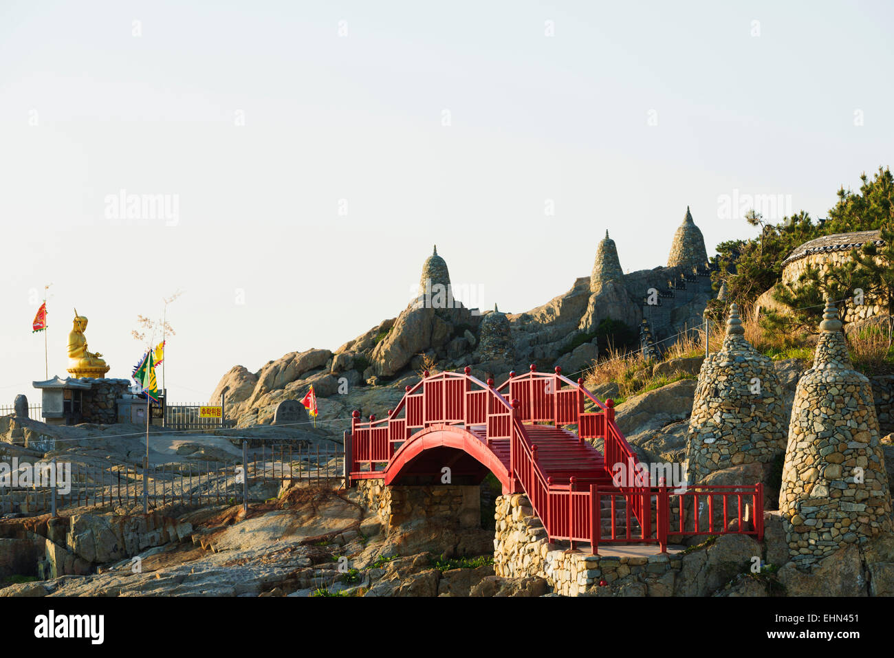 Asien, Republik Korea, Südkorea, Busan, Haedong Yonggungsa Tempel Stockfoto