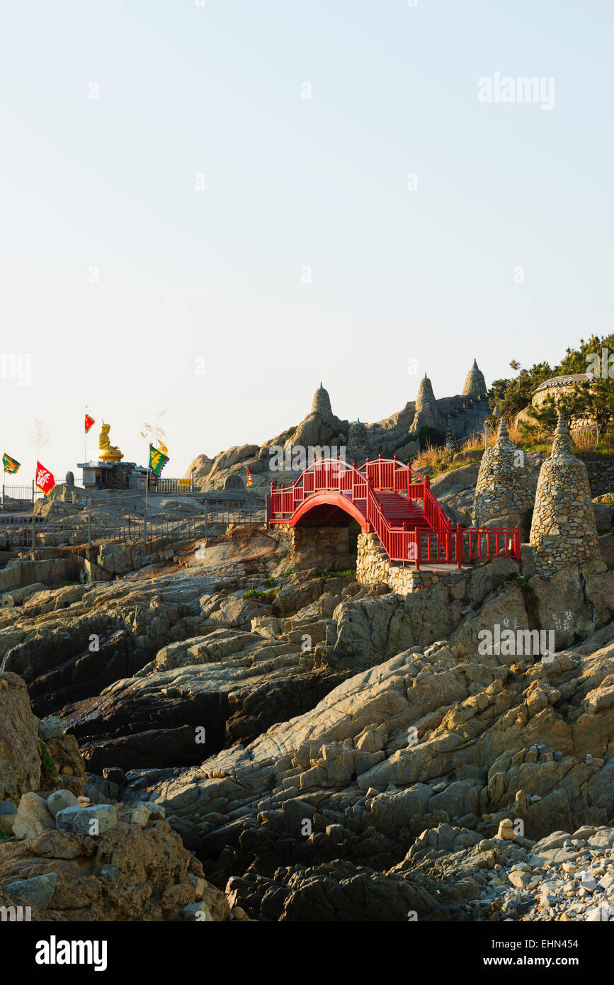 Asien, Republik Korea, Südkorea, Busan, Haedong Yonggungsa Tempel Stockfoto