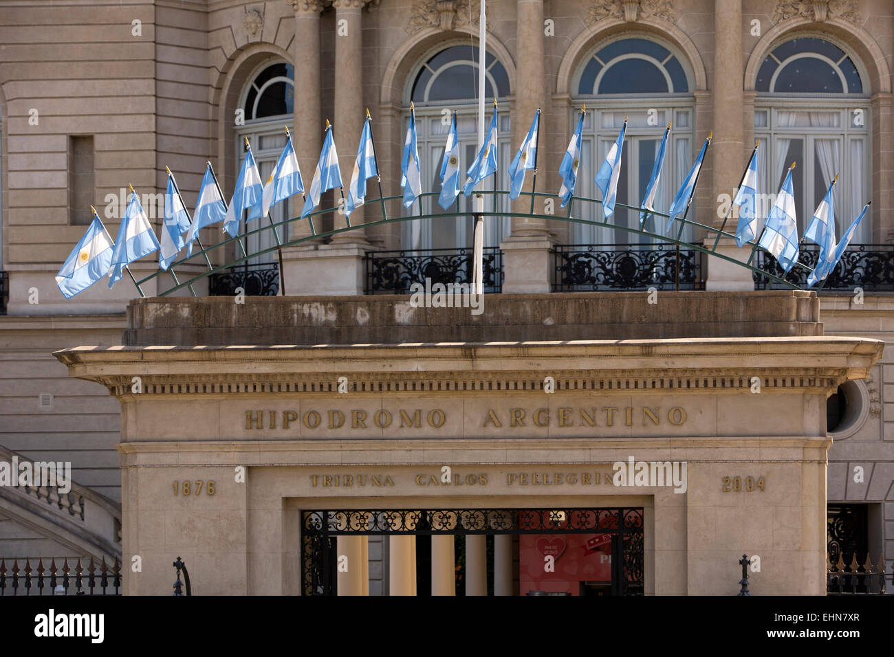 Argentinien, Buenos Aires, Palermo, Hipodromo Argentino restauriert Pferd Rennen Veranstaltungsort Stockfoto