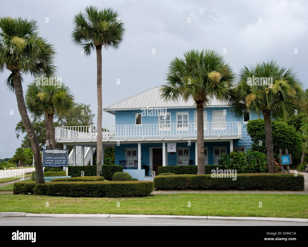 Eines der typischen Gebäude in Melbourne, Florida, east coast uns Stockfoto