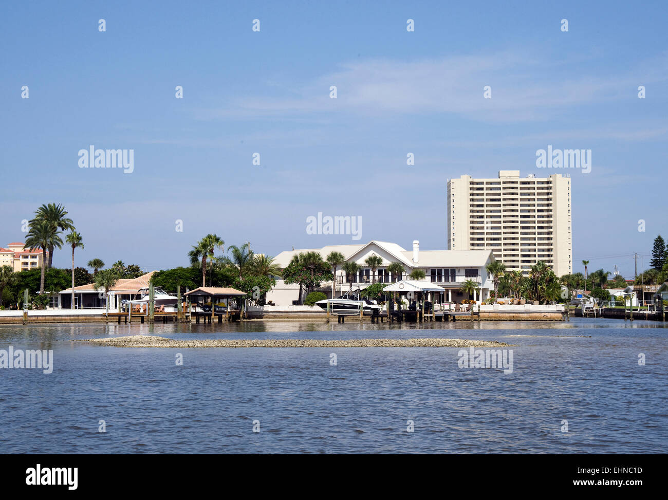 Intracoastal Waterway, Florida, Ostküste USA Stockfoto