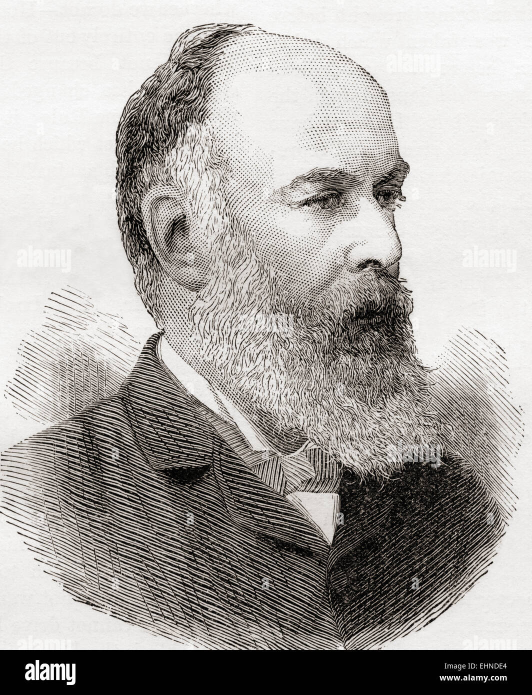 Sir John Eldon Gorst, 1835 – 1916.  Britischer Jurist und Politiker. Stockfoto