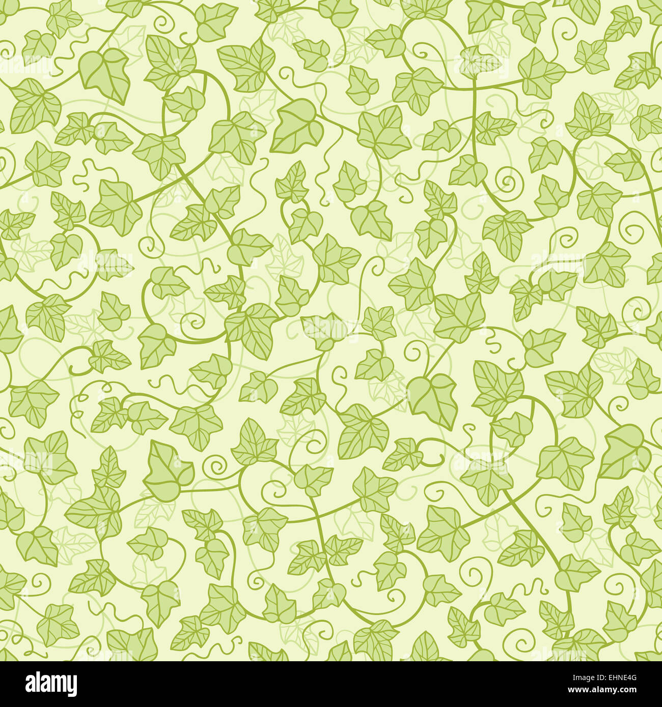 Efeu Pflanzen Musterdesign Hintergrund Stockfoto