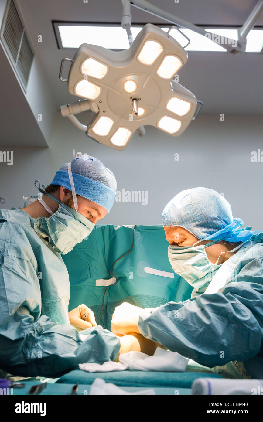 Handchirurgie, Jouvenet Klinik, Paris, Frankreich. Stockfoto