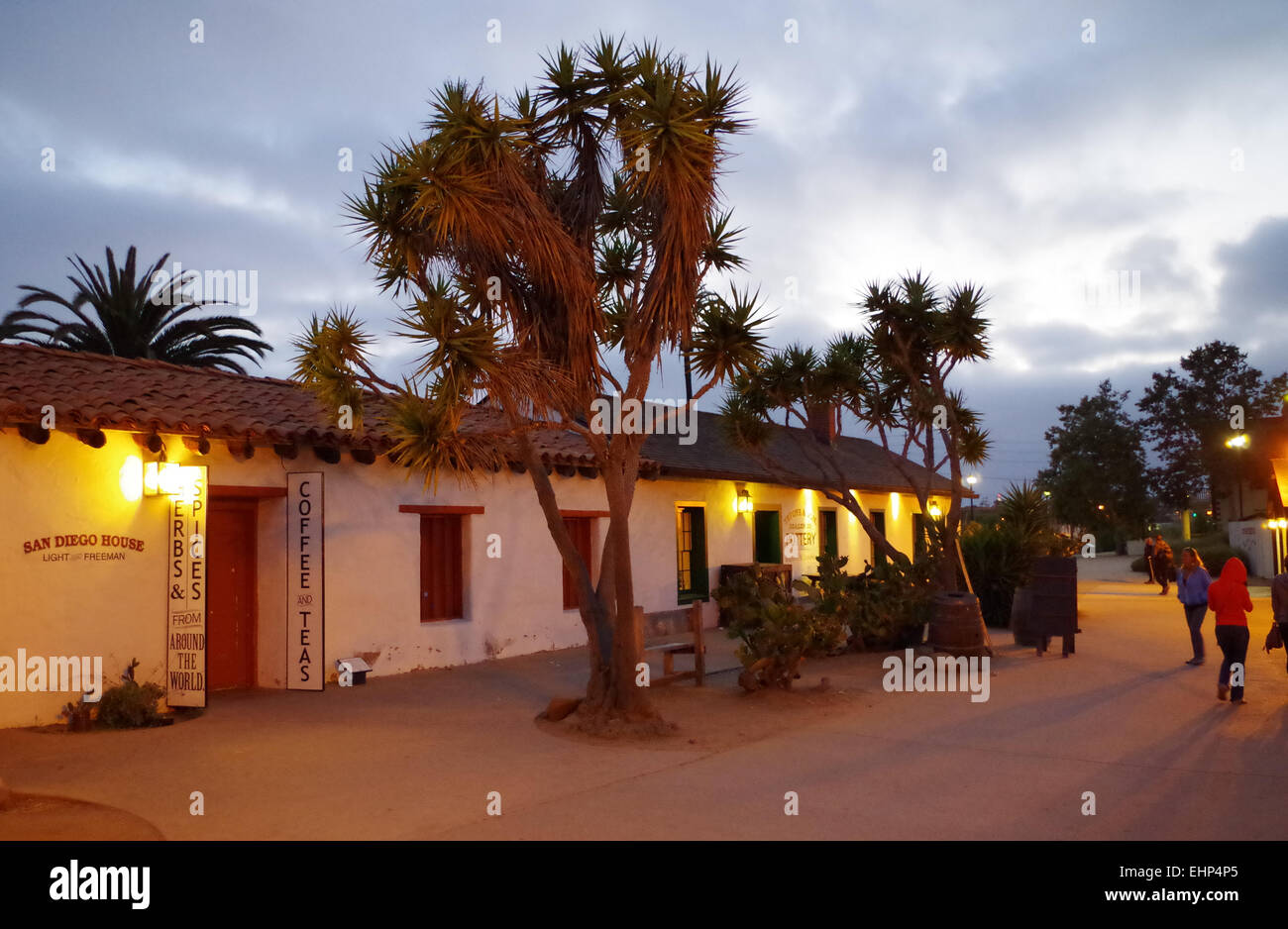 USA - alte westliche Architektur Stockfoto
