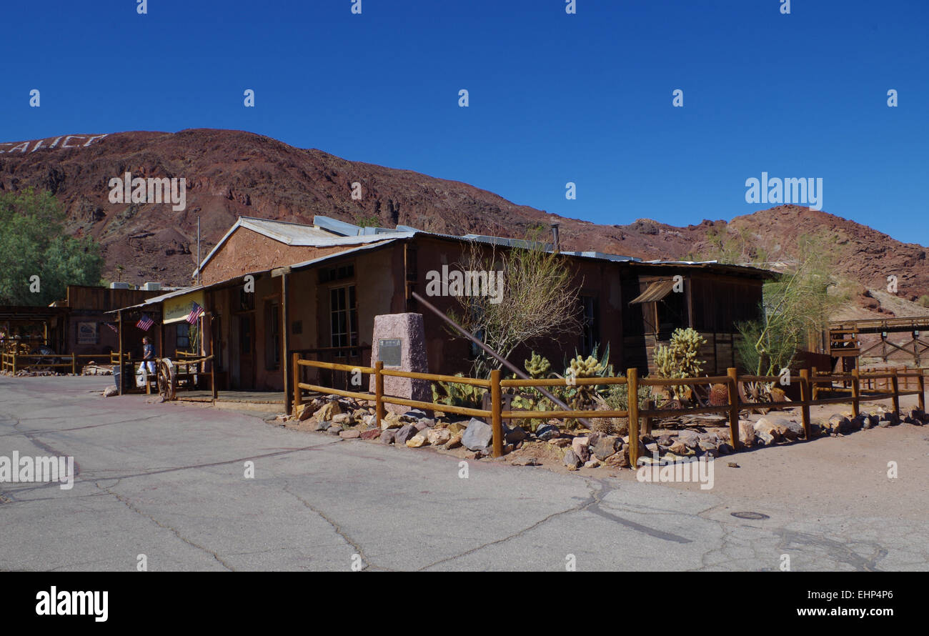 USA - alte westliche Architektur Stockfoto