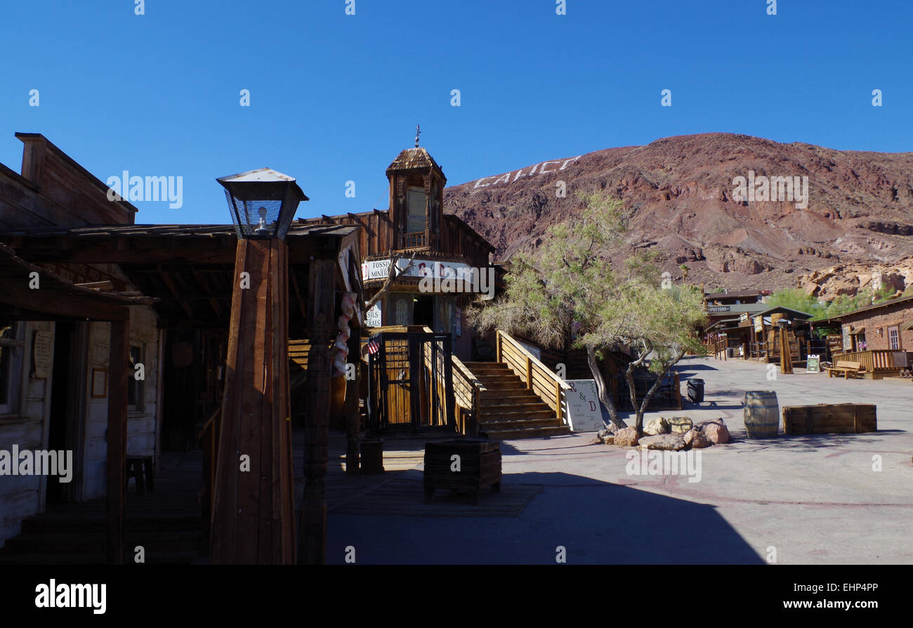 USA - alte westliche Architektur Stockfoto