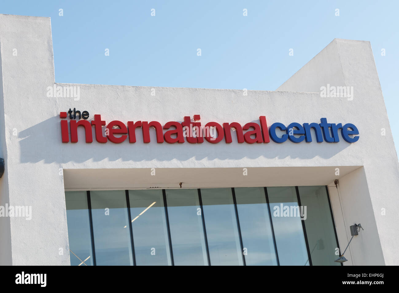 Das internationale Zentrum in Telford finden viele Ausstellungen und Konferenzen Stockfoto