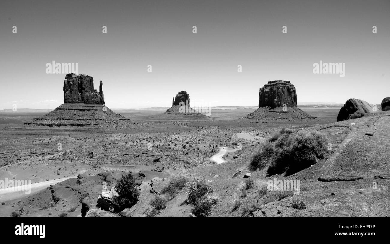 USA - Arizona-Denkmal-Senke Stockfoto