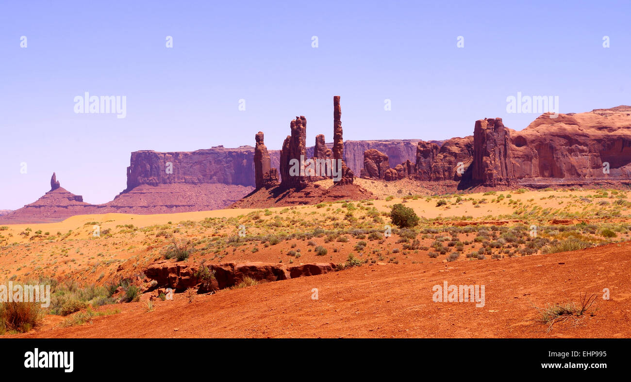 USA - Arizona-Denkmal-Senke Stockfoto