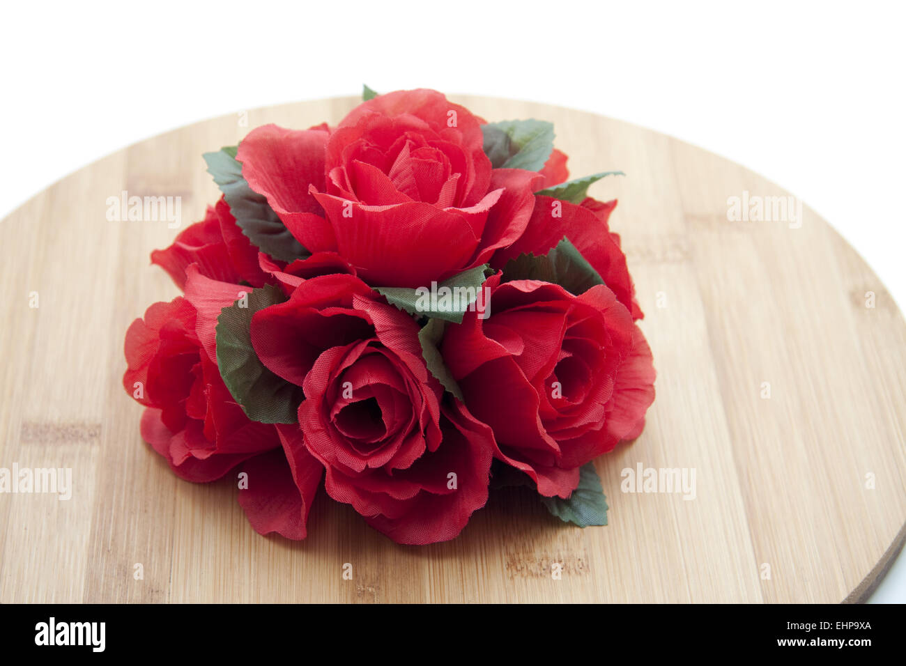 Rote Blumen Dekoration Stockfoto