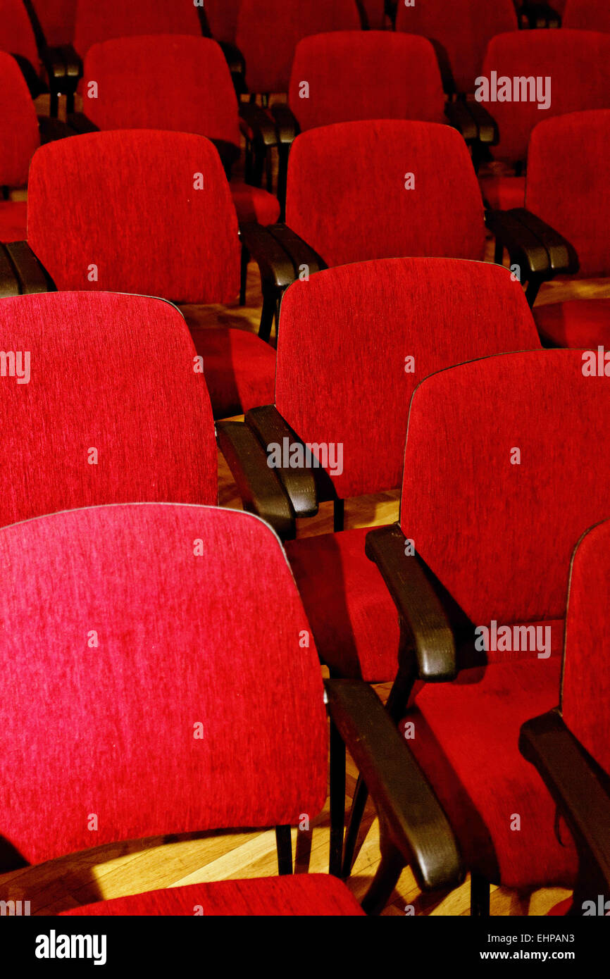 leere Stühle Stockfoto