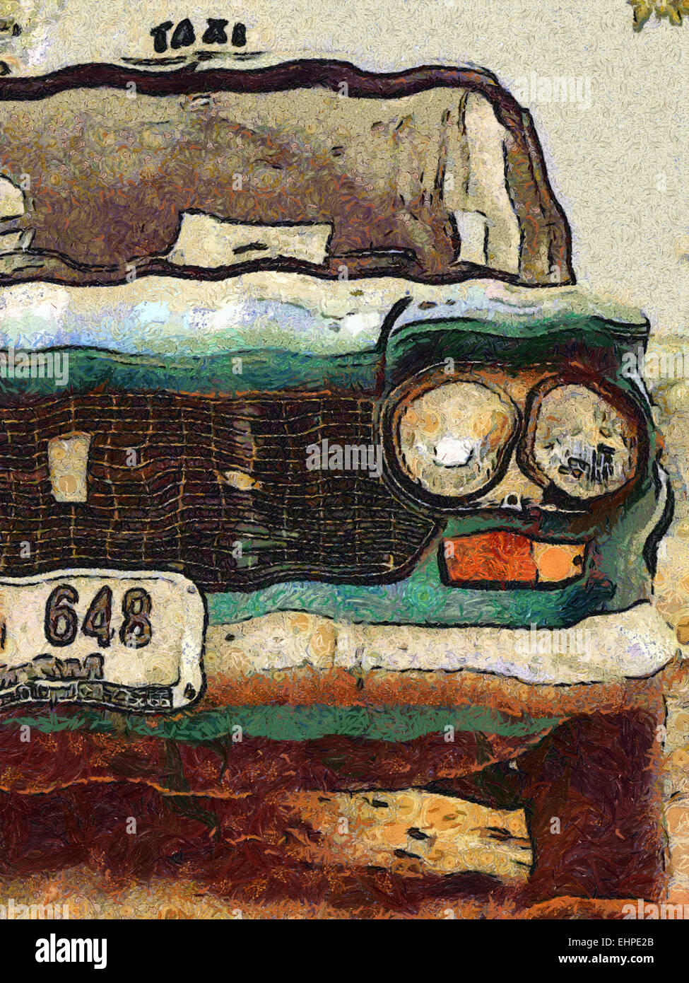 Altes Auto Stockfoto