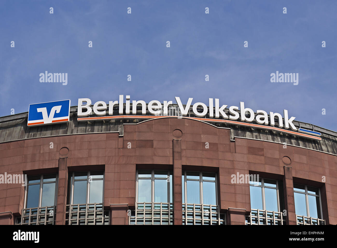 Berliner Volksbank Stockfoto