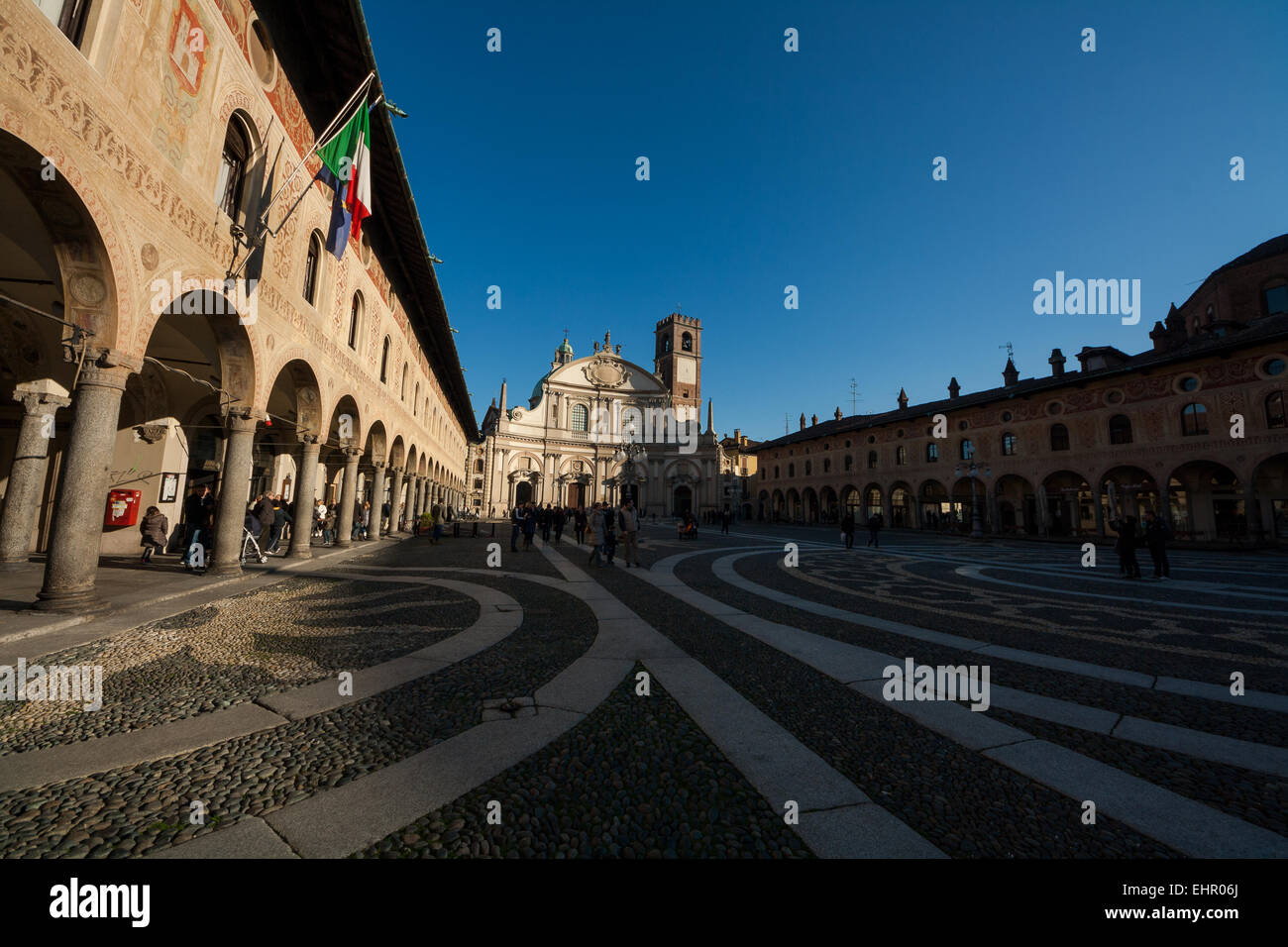 Vigevano, Pavia, Lombardei, Italien Stockfoto