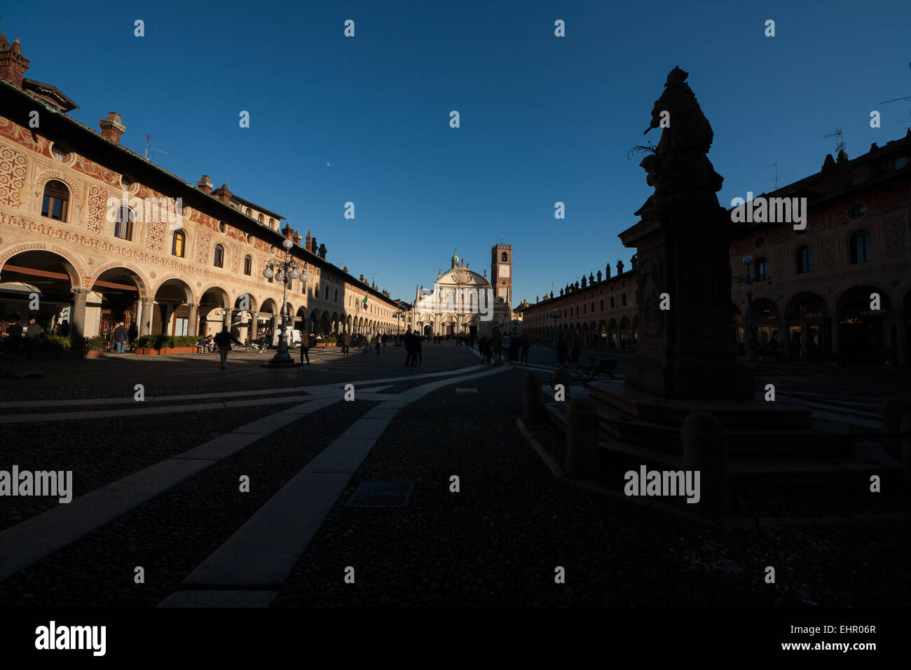 Vigevano, Pavia, Lombardei, Italien Stockfoto