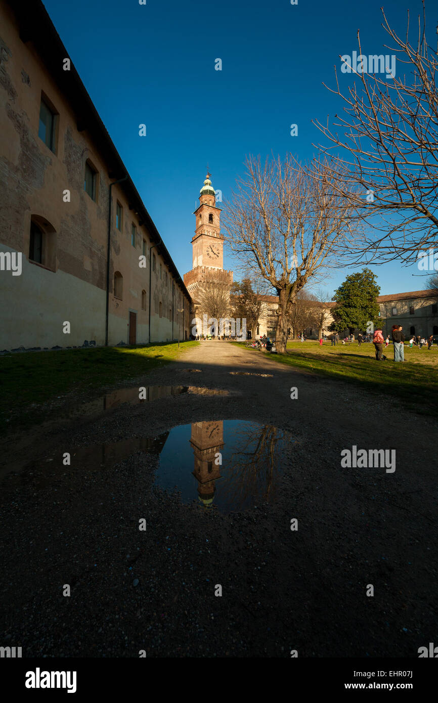 Vigevano, Pavia, Lombardei, Italien Stockfoto