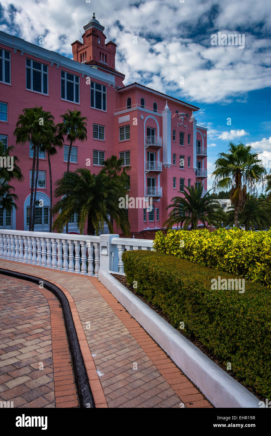 Das Don Cesar Hotel in St. Pete Beach, Florida. Stockfoto