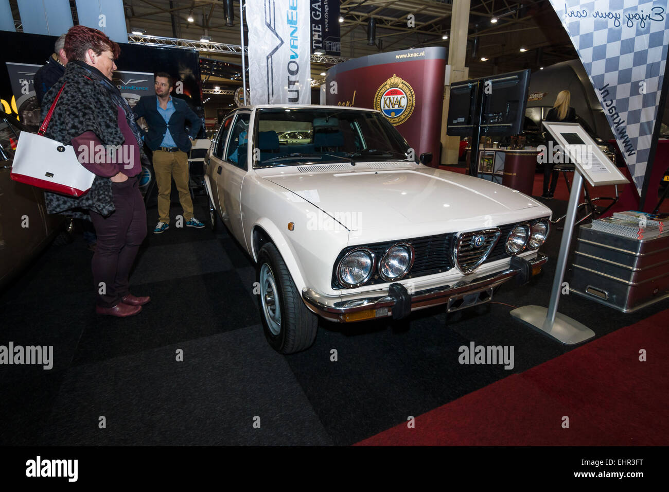 Ein executive Limousine Alfa Romeo Alfetta, 1980. Stockfoto