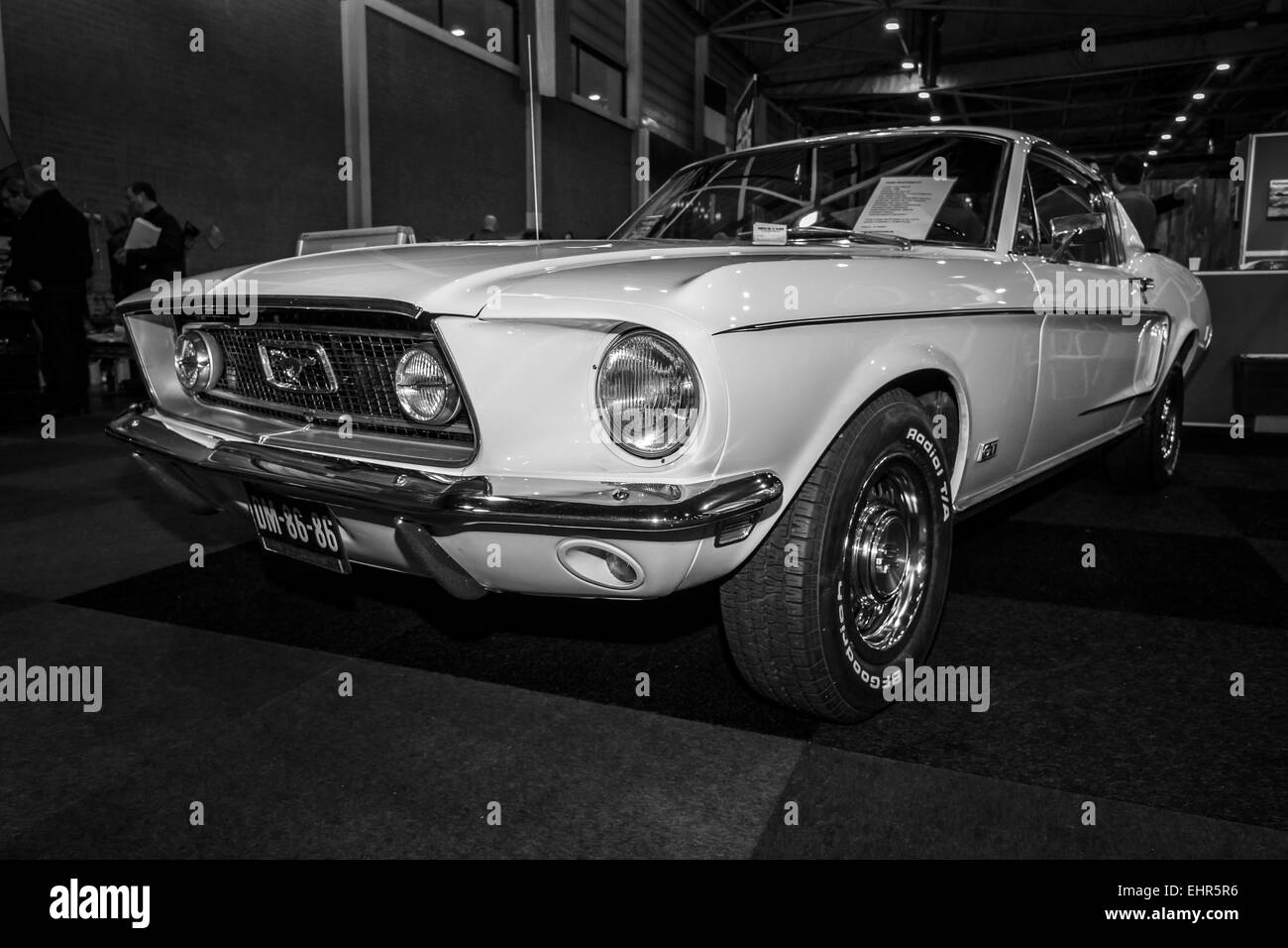 Ein Pony-Car Ford Mustang GT Fastback, 1965. Stockfoto