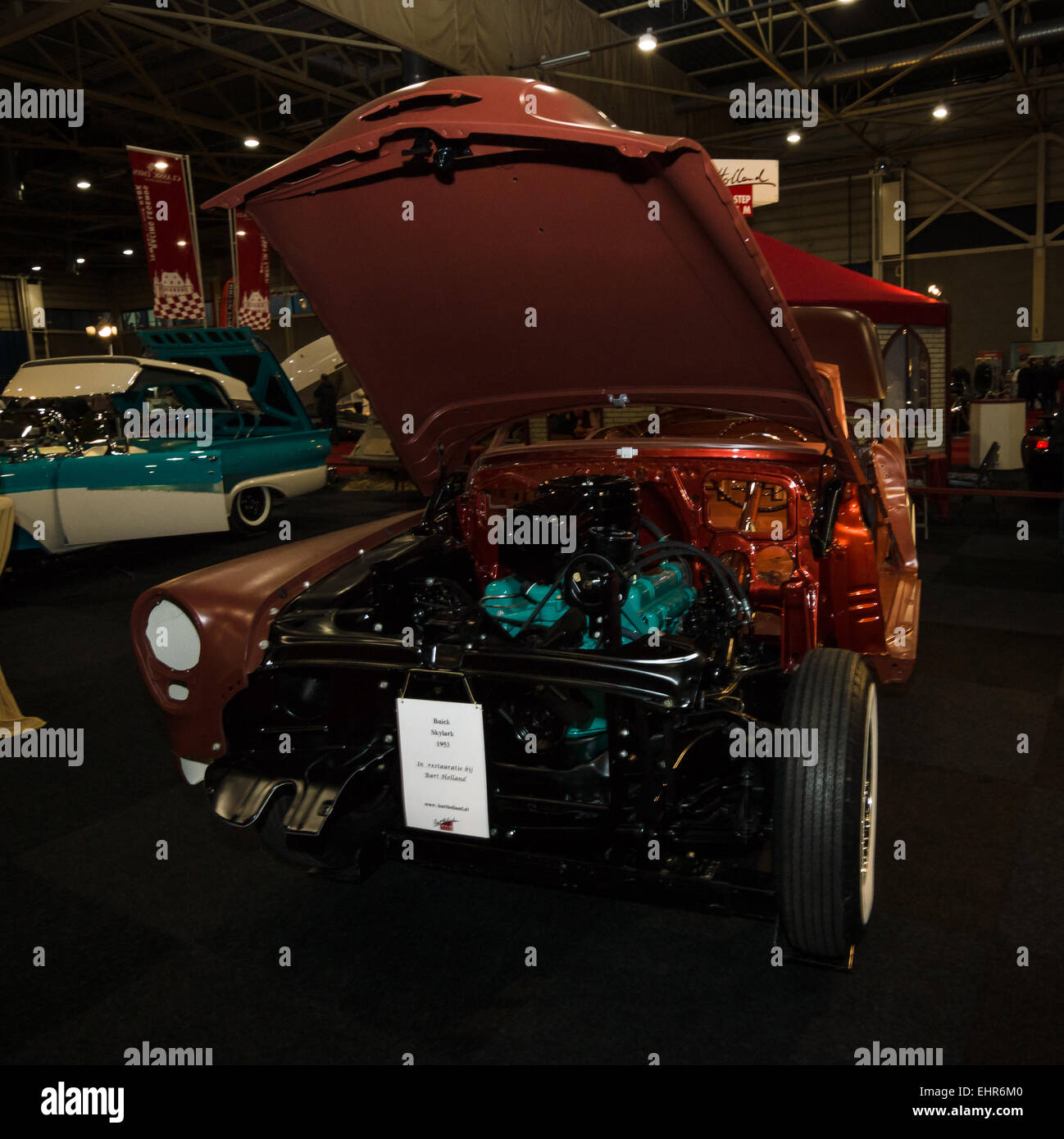 Teilweise restauriert Auto Buick Roadmaster Skylark 1953 Stockfoto