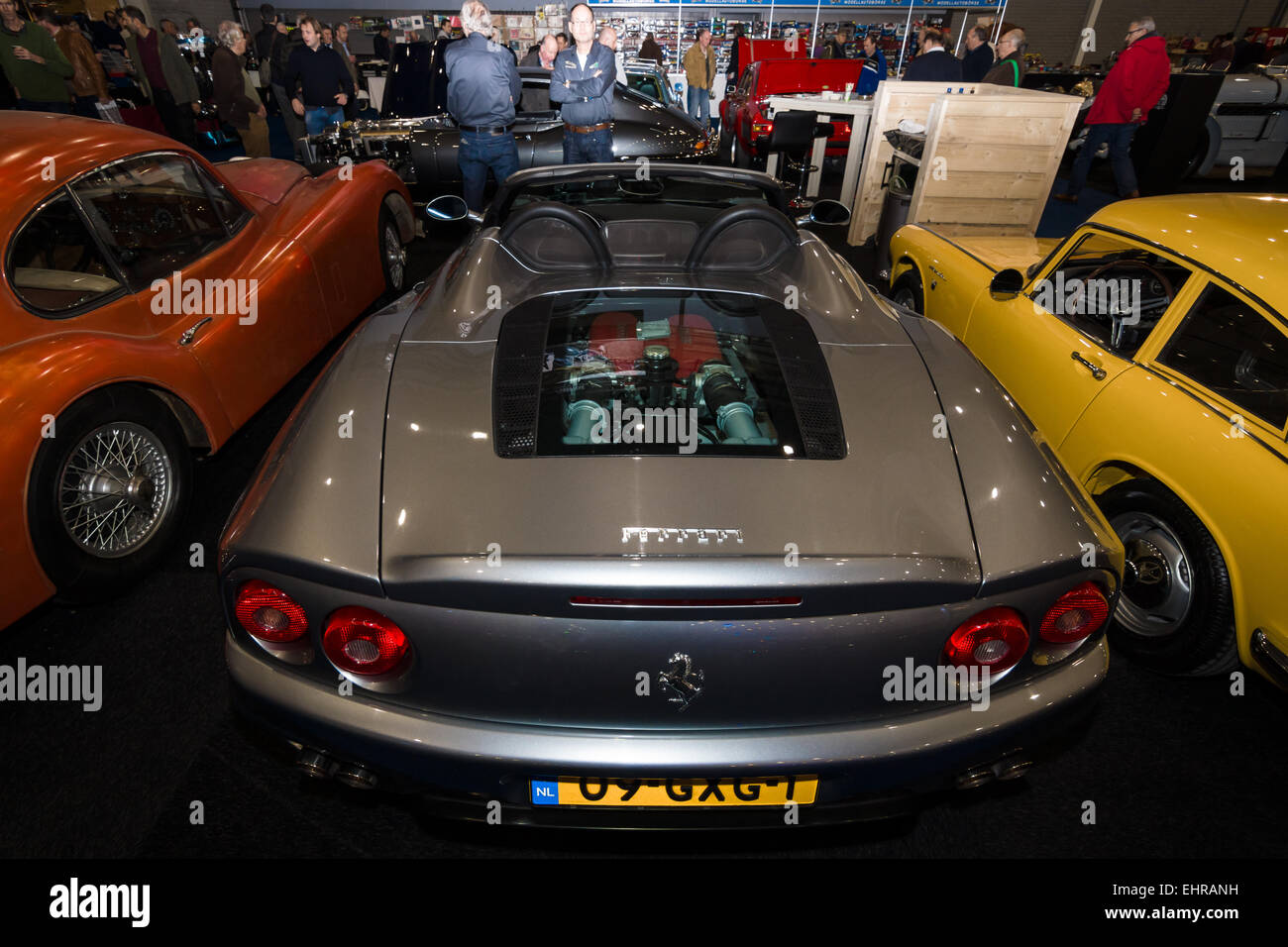 Ein Sportwagen Ferrari 360 Spider F1, 2003. Stockfoto