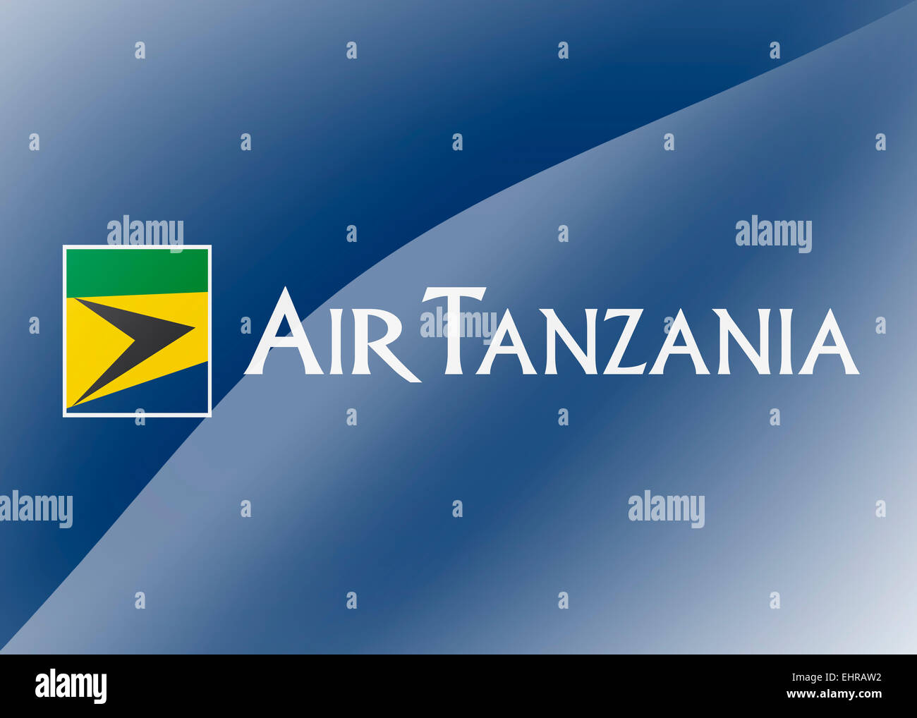 Air Tanzania Logo Symbol Emblem Flaggensymbol Stockfoto