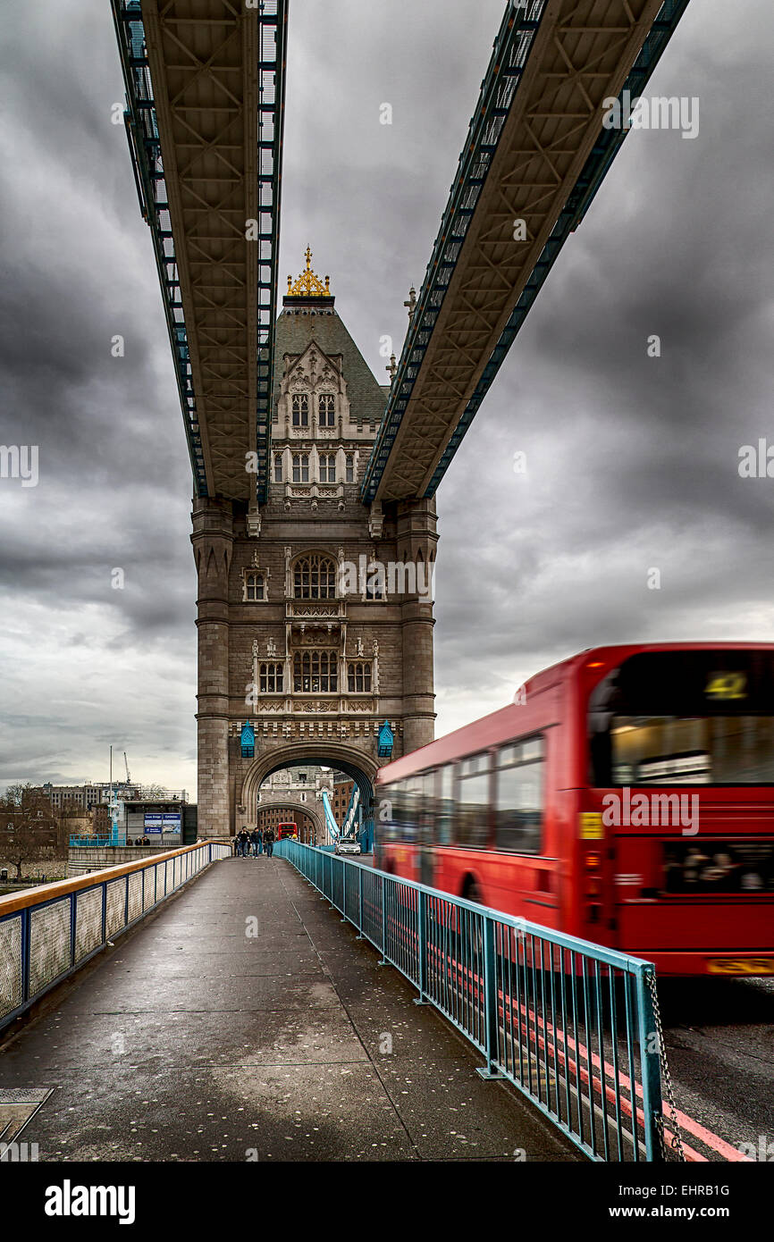 Tower Bridge. Stockfoto