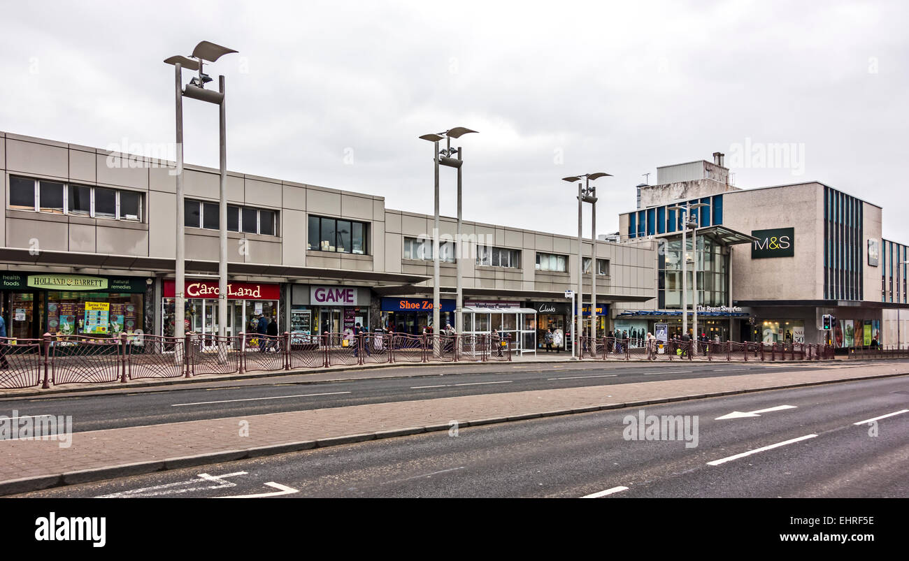 Der Regent Shopping Centre in der Duke Street Hamiton South Lanarkshire Scotland Stockfoto