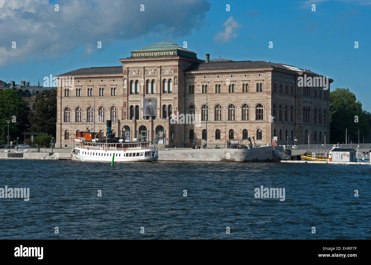 Stockholm, Skeppsholmen, Nationalmuseum, Schweden, Stockfoto