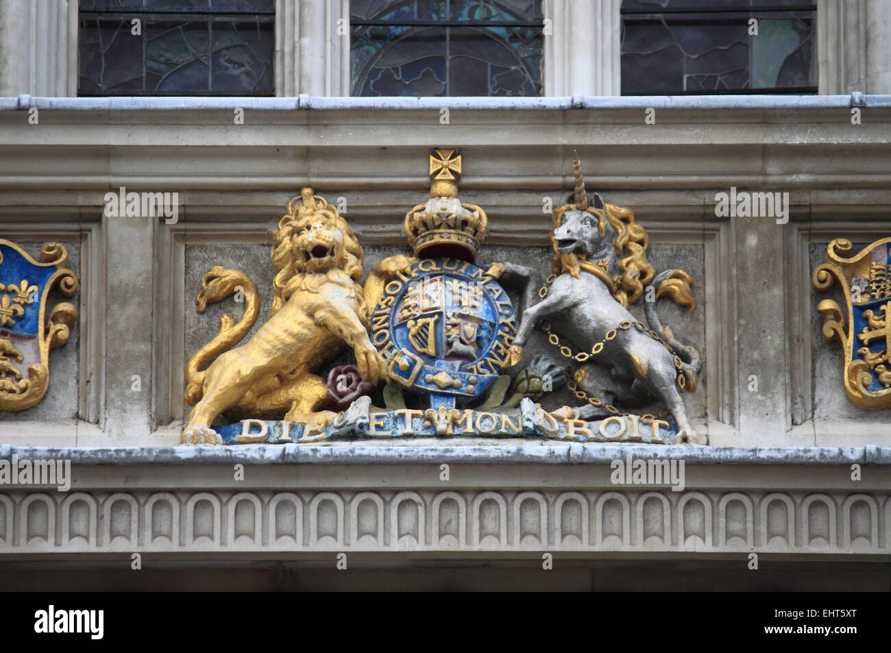 Barocken Verzierungen in Westminster Palace. London, UK Stockfoto