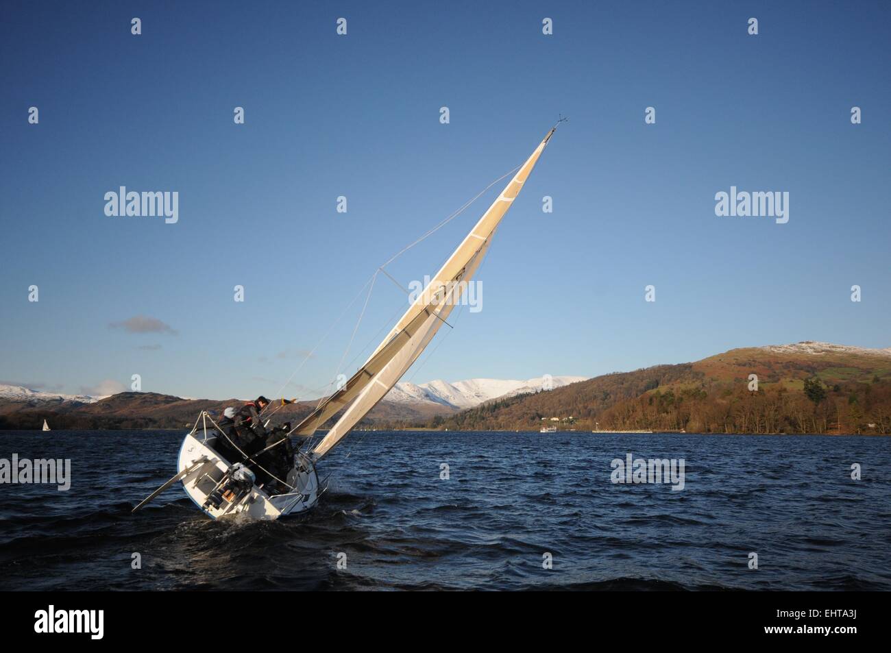 Windermere Szenen Stockfoto