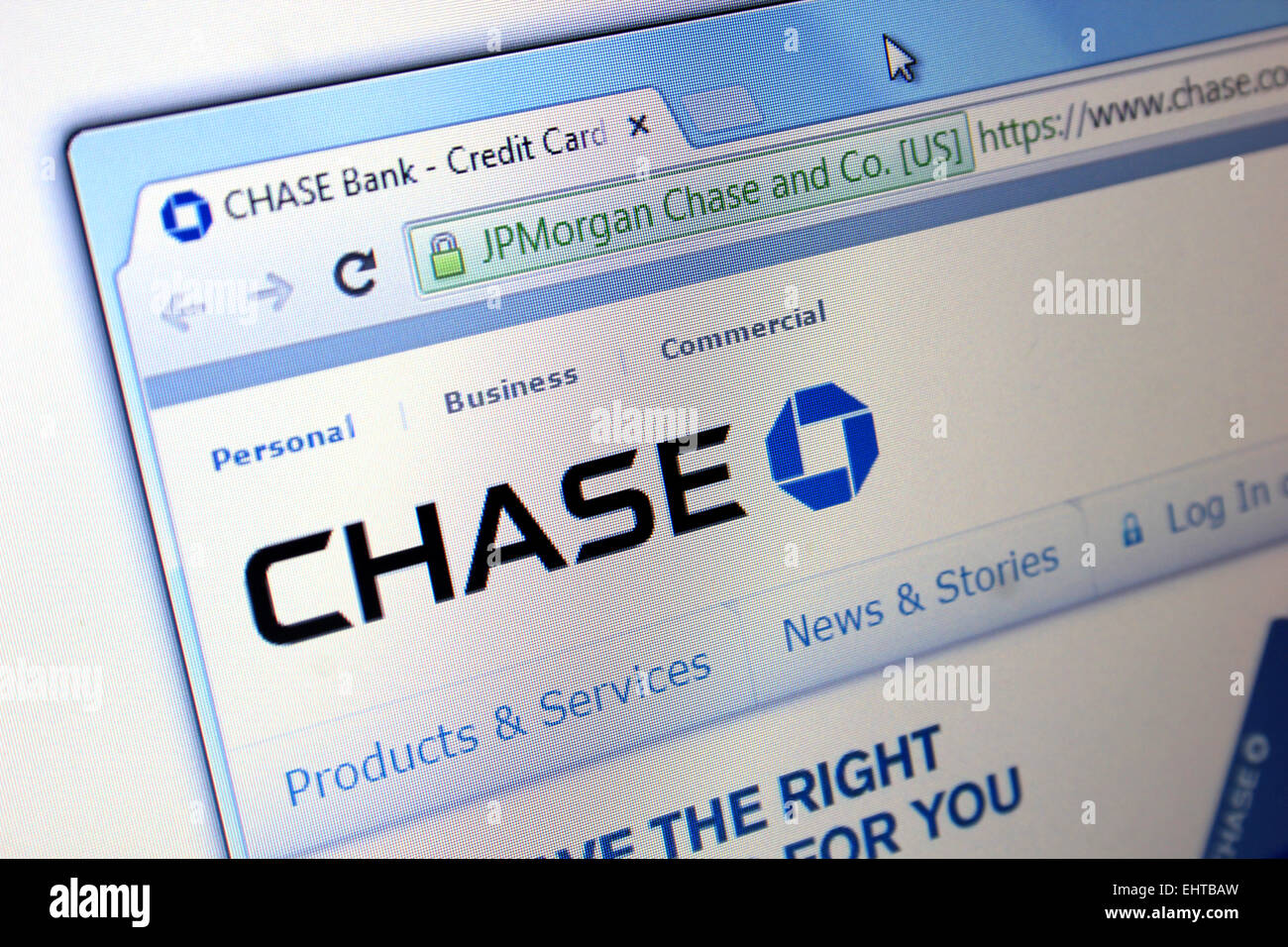 Chase.com Stockfoto