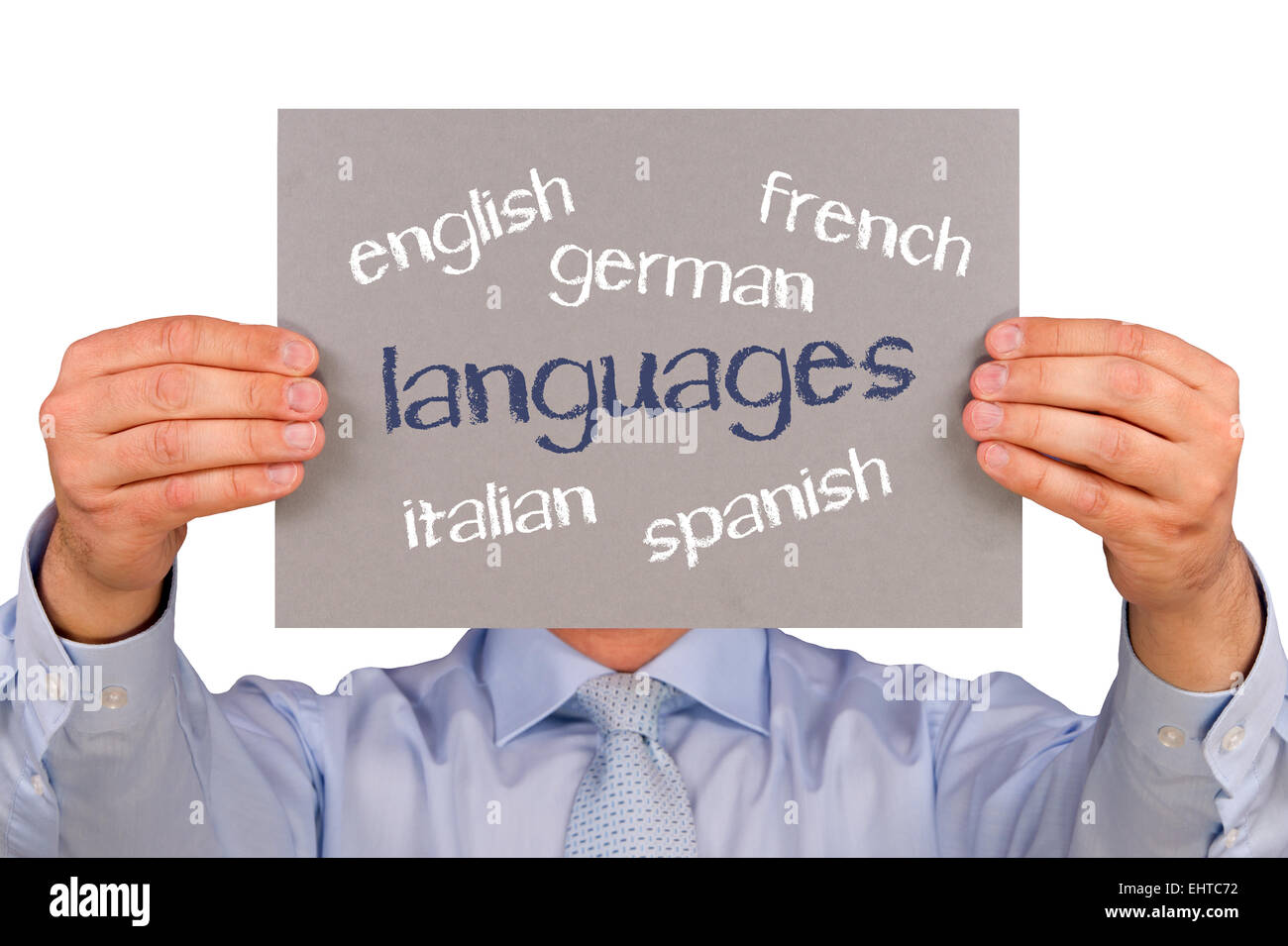 Sprachen Stockfoto
