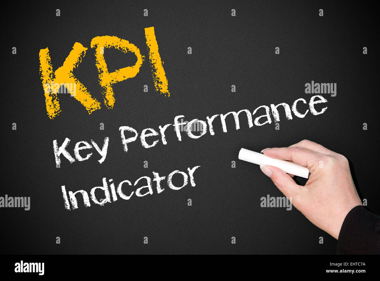 KPI - Key Performance Indicator Stockfoto