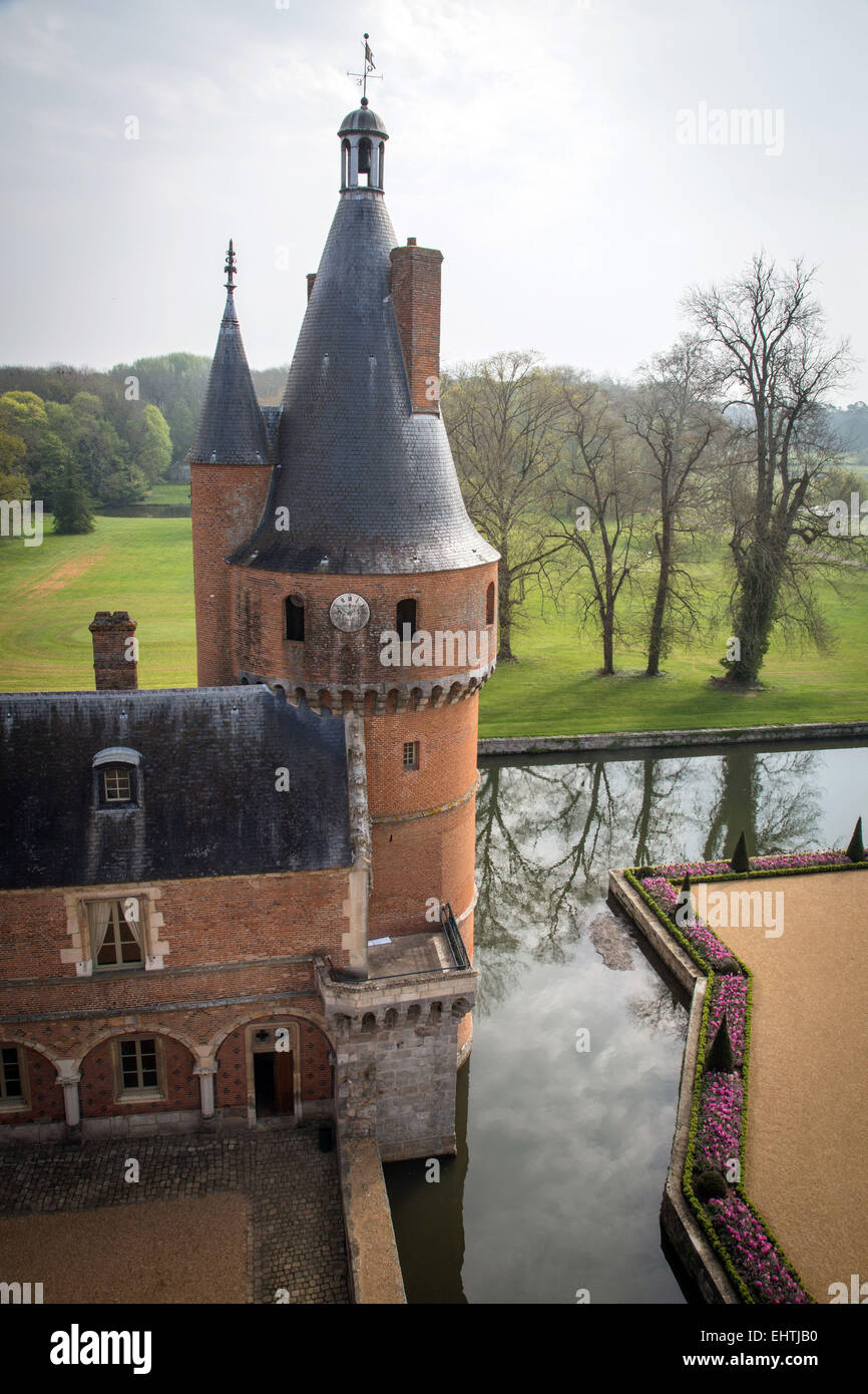 CHATEAU DE MAINTENON, (28) EURE-ET-LOIR, CENTRE, FRANKREICH Stockfoto