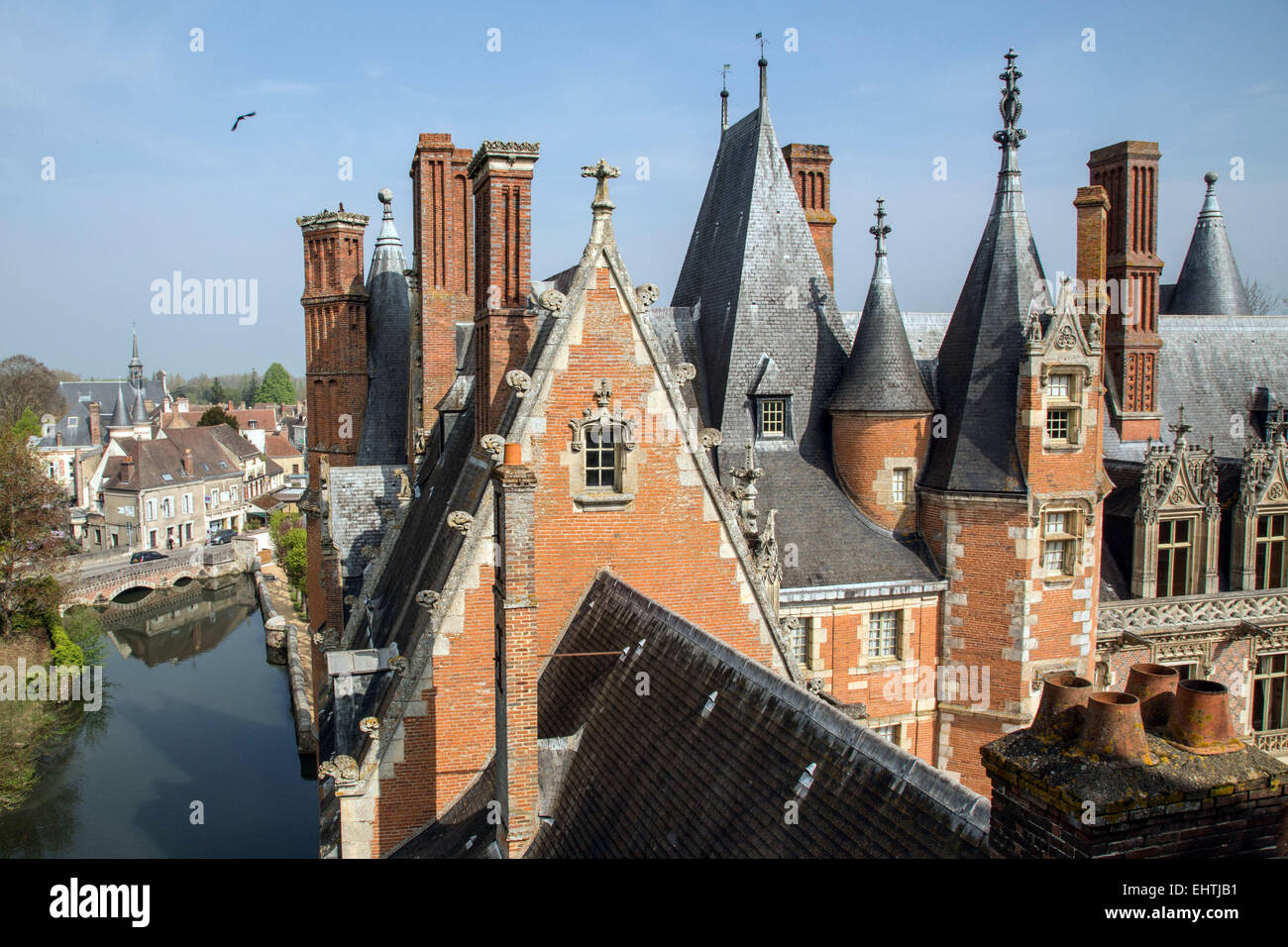 CHATEAU DE MAINTENON, (28) EURE-ET-LOIR, CENTRE, FRANKREICH Stockfoto