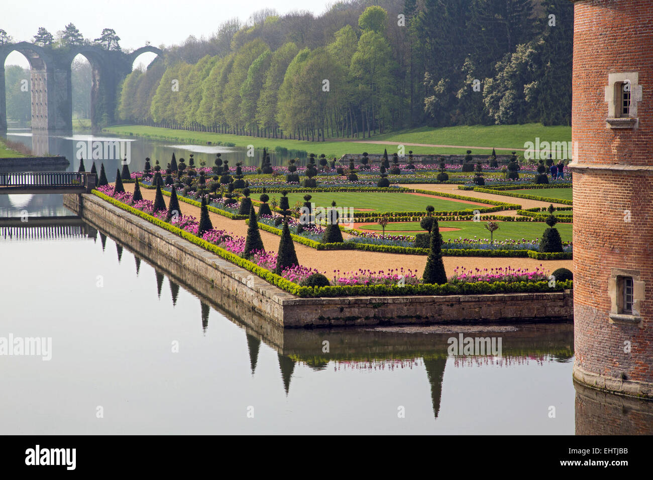 CHATEAU DE MAINTENON, (28) EURE-ET-LOIR, CENTRE, FRANKREICH Stockfoto