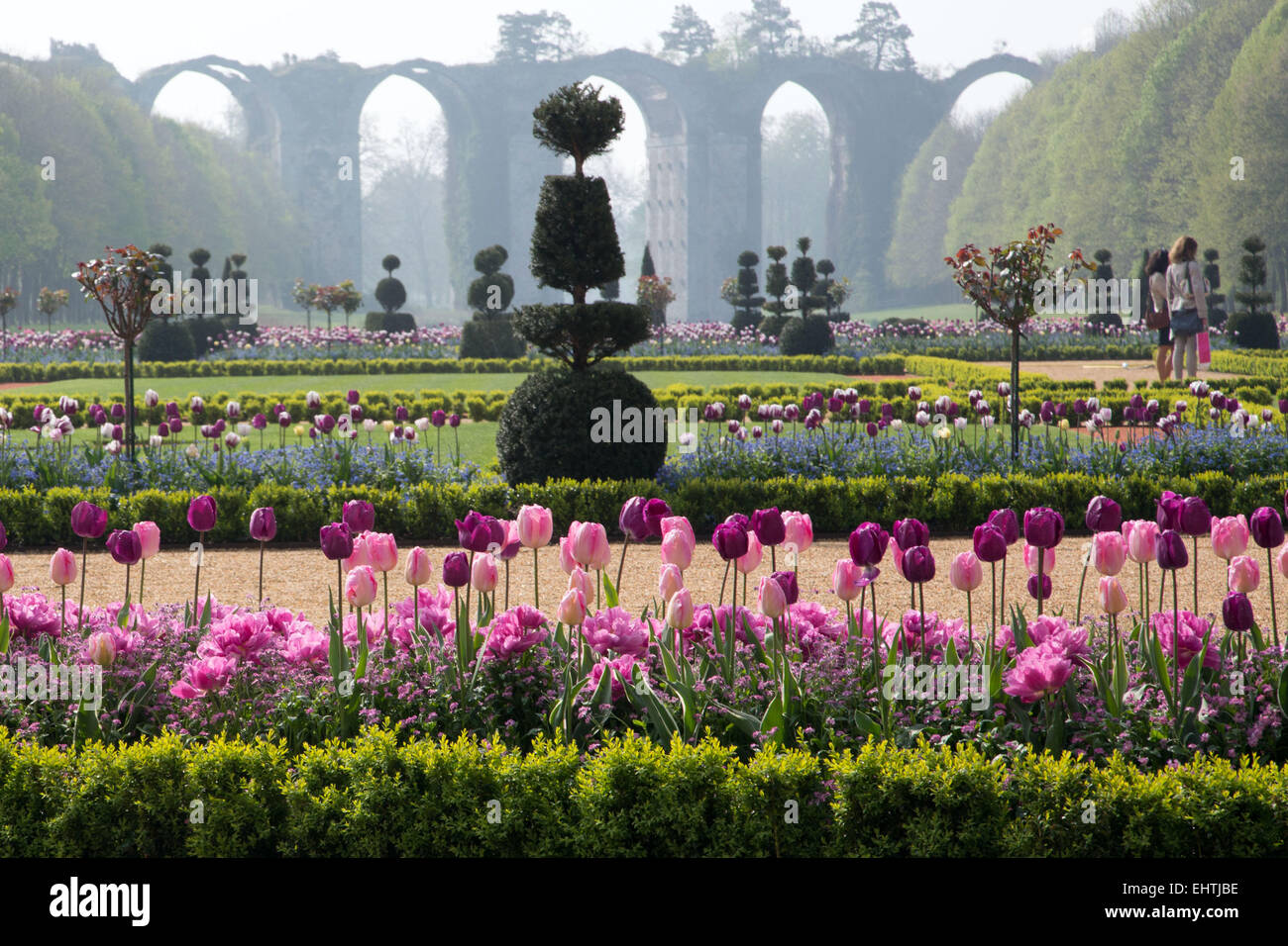 CHATEAU DE MAINTENON, (28) EURE-ET-LOIR, CENTRE, FRANKREICH Stockfoto