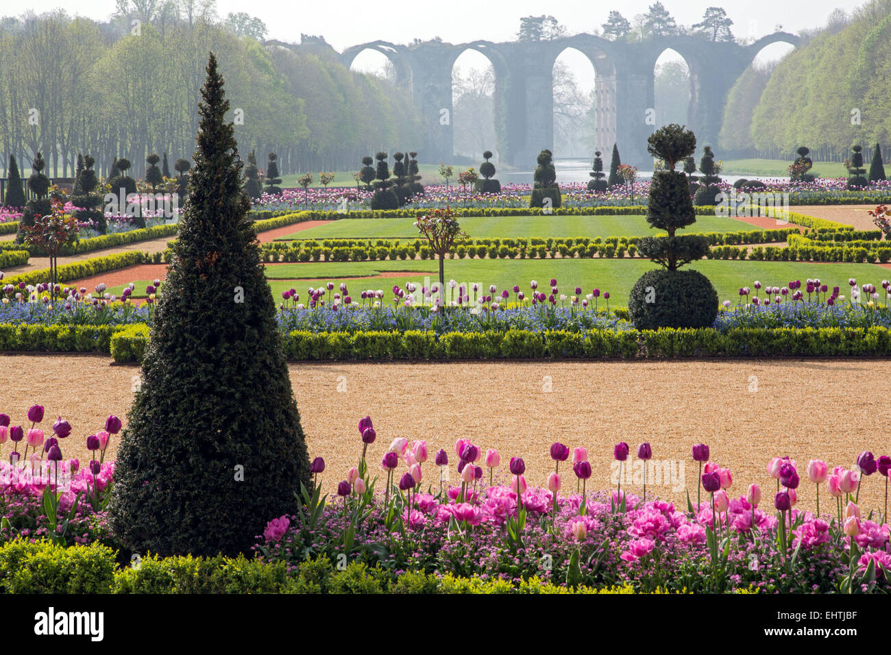 CHATEAU DE MAINTENON, (28) EURE-ET-LOIR, CENTRE, FRANKREICH Stockfoto