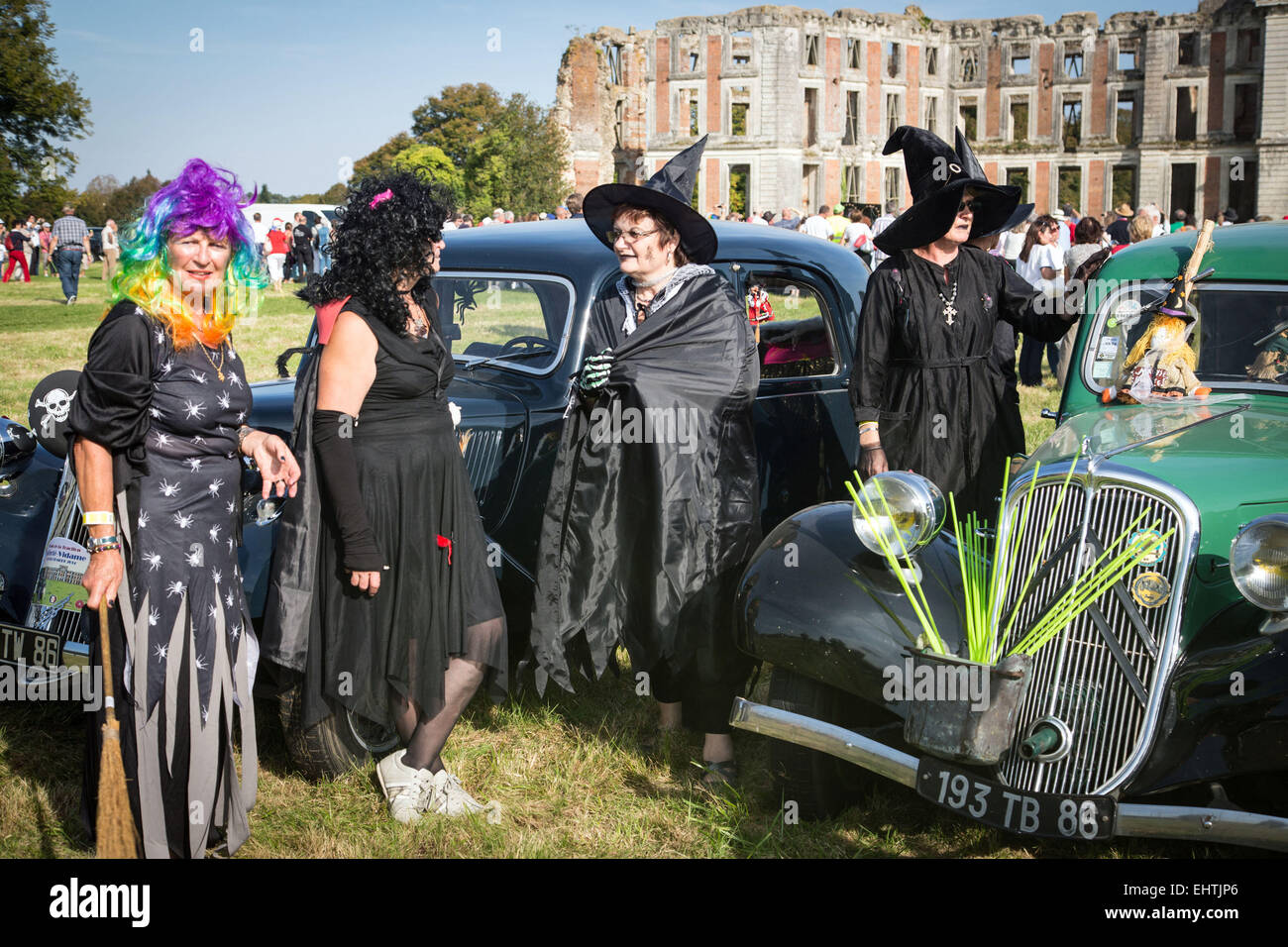 80 JAHRE CITROEN VORDERRAD - ANTRIEB "TRACTION AVANT", FRANKREICH Stockfoto