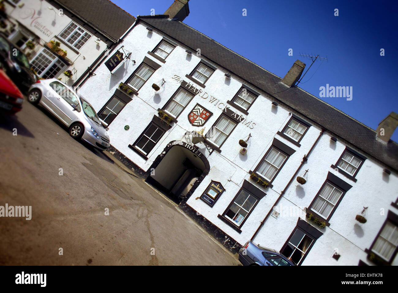 Hardwick Arms Pub, Sedgefield, County Durham Stockfoto