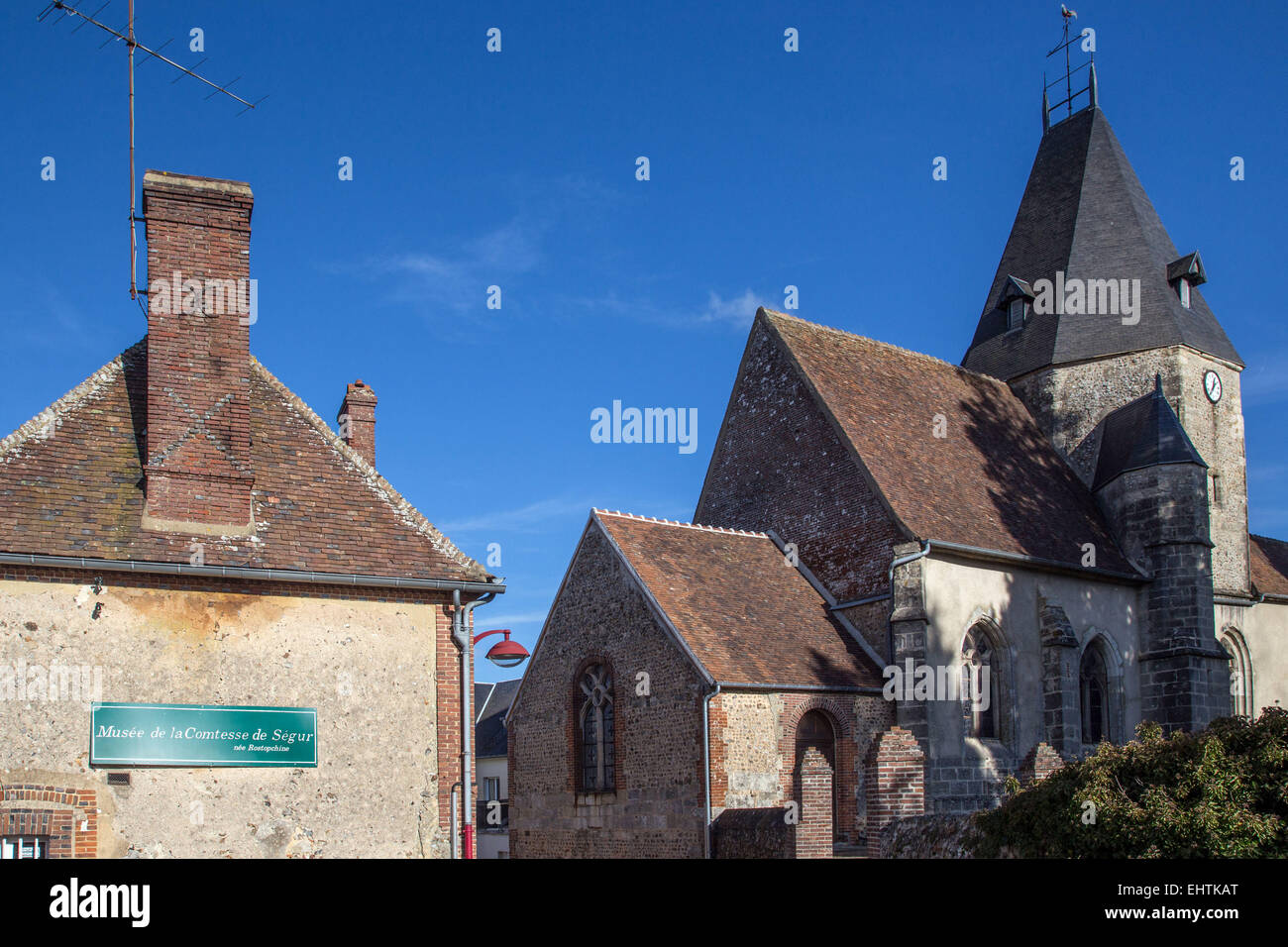 ABBILDUNG DER ORNE (61), BASSE-NORMANDIE, FRANKREICH Stockfoto