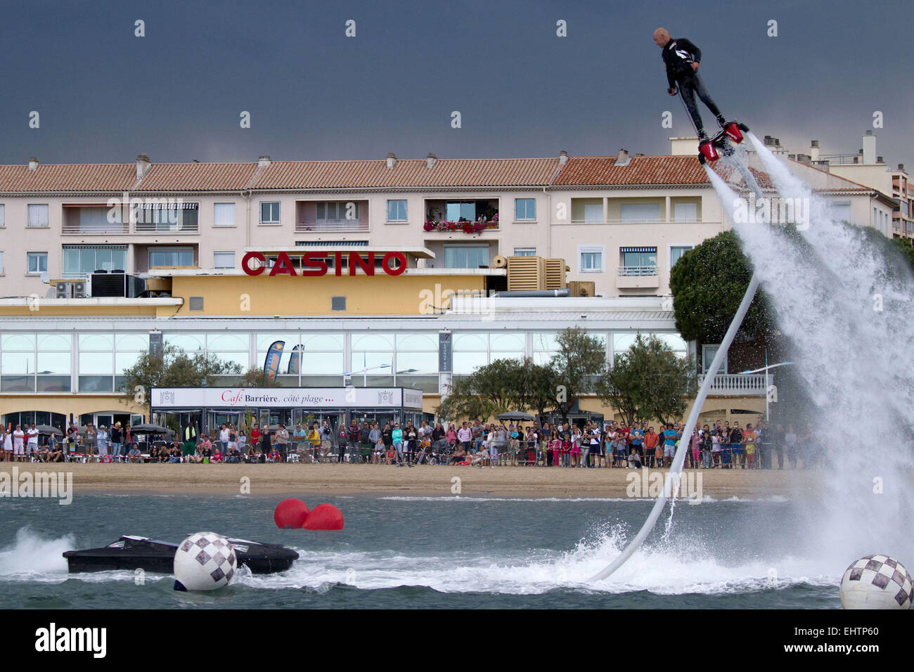 JET-CUP WETTBEWERB, SAINTE-MAXIME, VAR (83), PACA, FRANKREICH Stockfoto