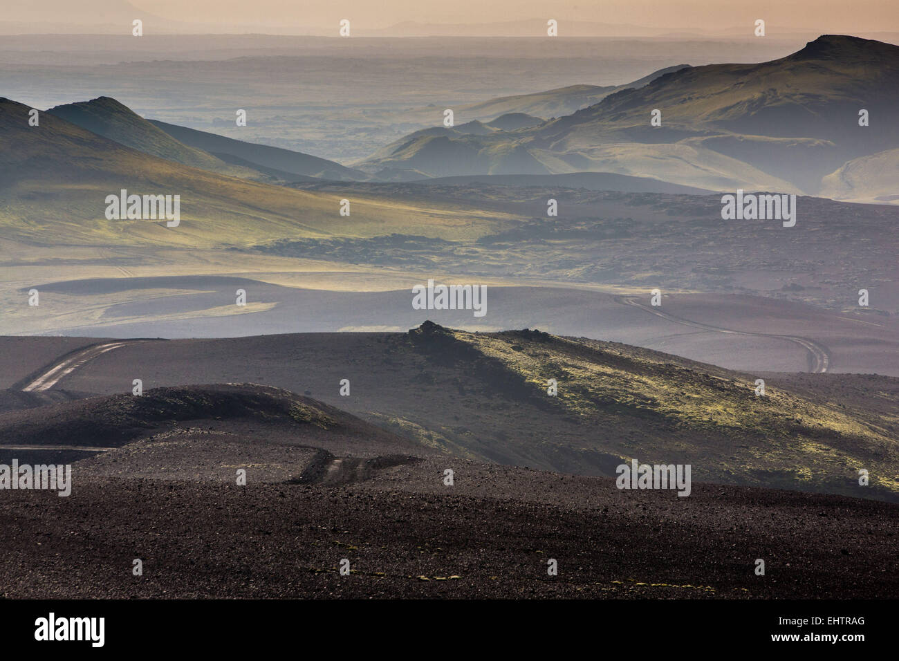 EINE REISE IN ISLAND, EUROPA Stockfoto