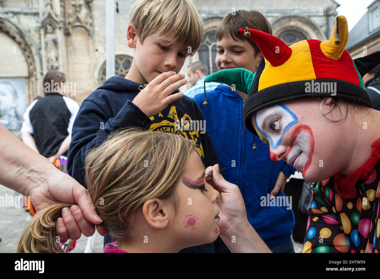 RUGL'ART FESTIVAL, RUGLES, EURE (27), HAUTE-NORMANDIE, FRANKREICH Stockfoto