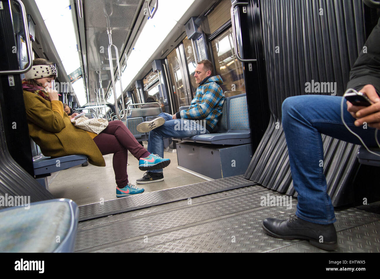 ABBILDUNG DER METRO PARIS, PARIS (75), FRANKREICH Stockfoto ABBILDUNG DER METRO PARIS, PARIS (75), FRANKREICH Stockfoto