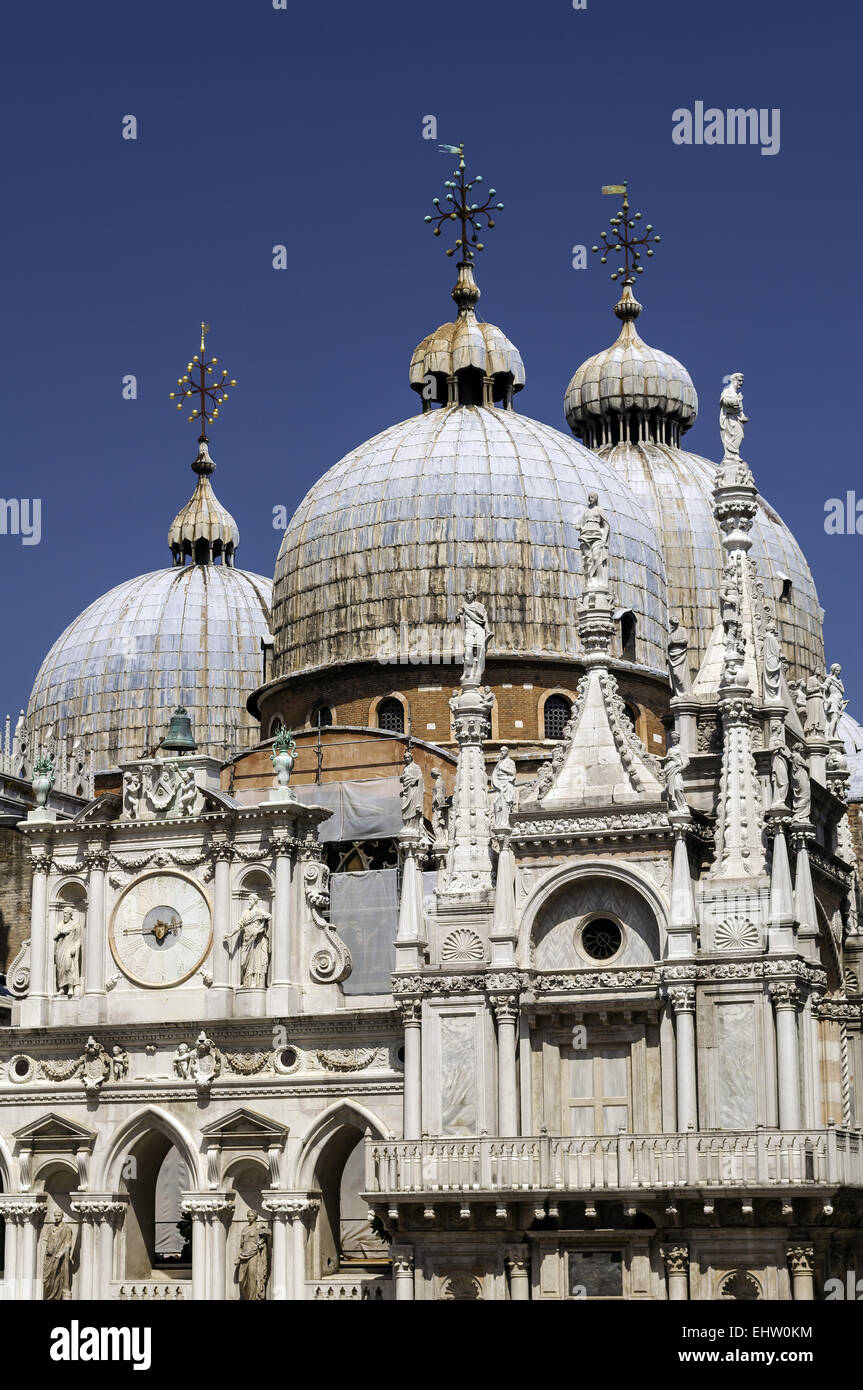 Basilika San Marco. Stockfoto